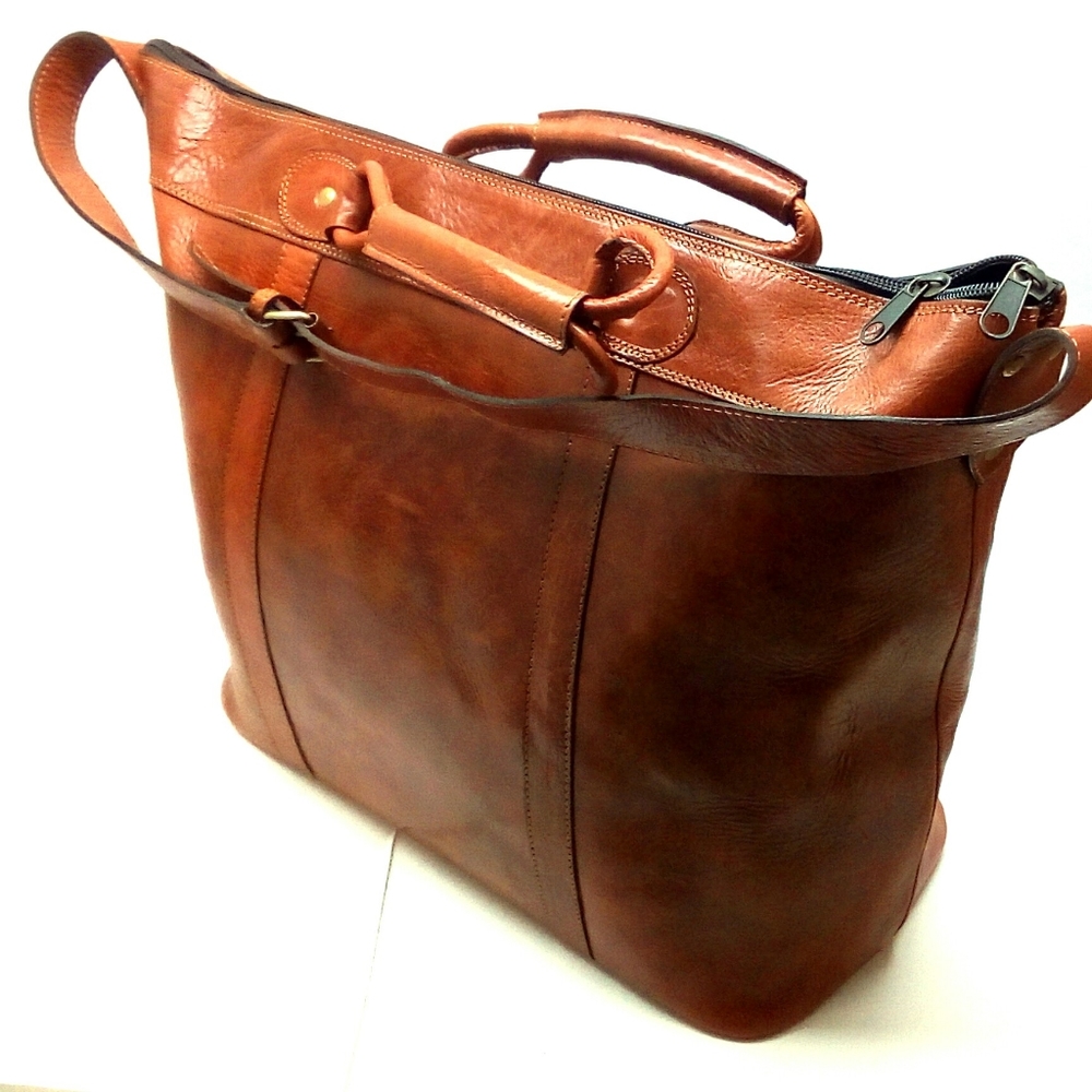 Overnight Bag - Genuine Leather